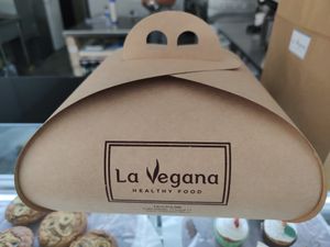 Cake to go! at La Vegana in Sevilla