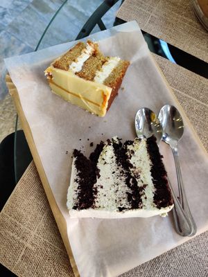 Cake at La Vegana in Sevilla