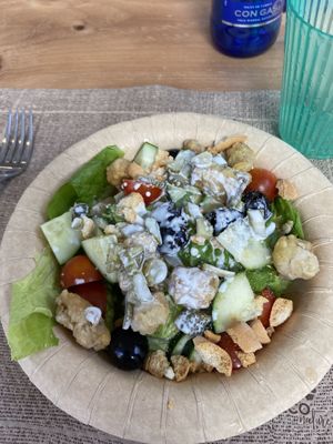 Cesar salad 🥬  at La Vegana in Sevilla
