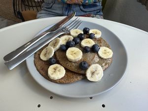 Pancakes   at La Vegana in Sevilla