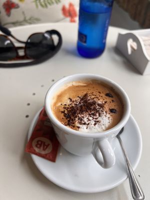 Cappuccino   at La Vegana in Sevilla
