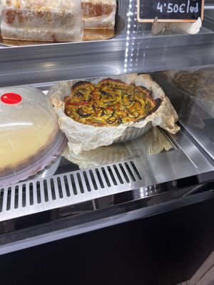 Quiche   at La Vegana in Sevilla
