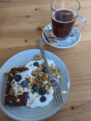  Pan de Plátano (banana bread) at La Vegana in Sevilla