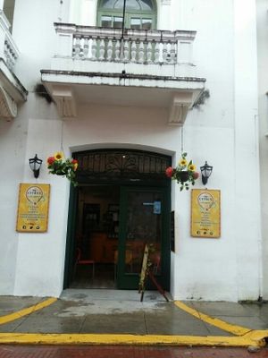 Entrance  at La Biciclette in Panama City