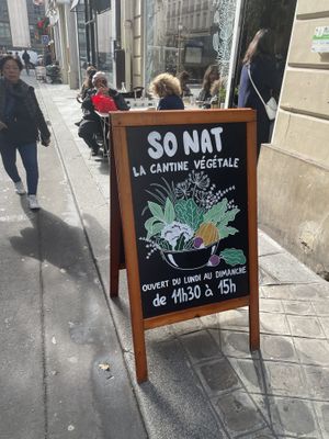 Outdoors  at So Nat - Bourdaloue in Paris