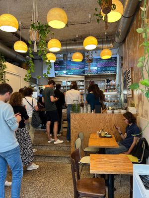 not the fastest place to eat but seems nice   at So Nat - Bourdaloue in Paris