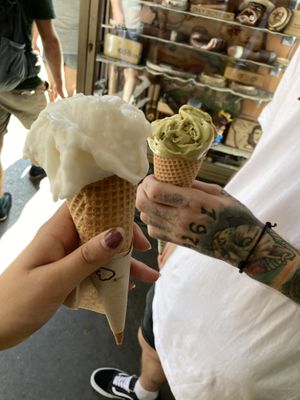 Ice cream at Creme de la Creme in Prague