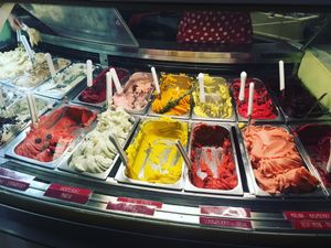 Sorbets at Creme de la Creme in Prague