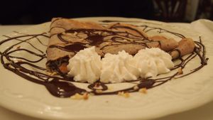 "Nutella' Crepe  at Creme de la Creme in Prague