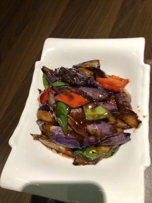 Crazy Aubergine at Super Vegan - Xujiahui in Shanghai