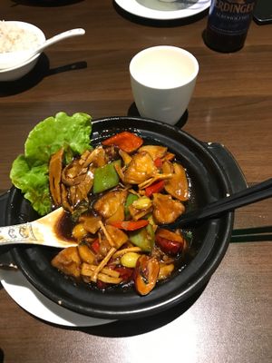 Monkey mushrooms  at Super Vegan - Xujiahui in Shanghai