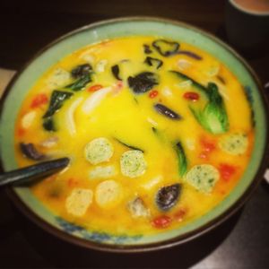 Big soup  at Super Vegan - Xujiahui in Shanghai