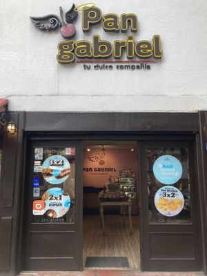 Entrance  at Pan Gabriel in Mexico City