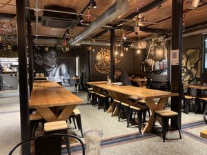 Inside  at Thai Box in Christchurch