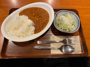 Vegan curry at Shibata Restaurant in Myoko