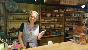 the owner at Megumi in Osaka