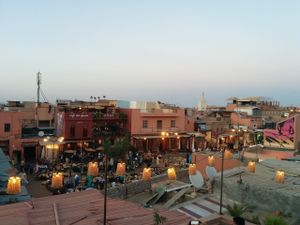 Terrace at NOMAD in Marrakech