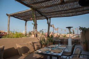 The restaurant at NOMAD in Marrakech