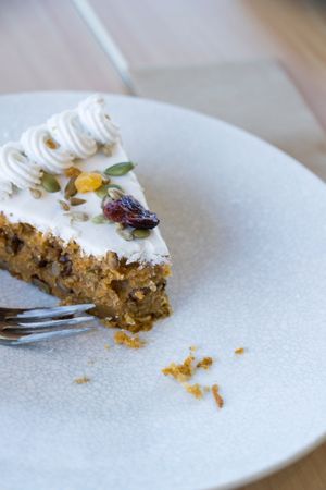 Carrot Cake at The Origin in Christchurch