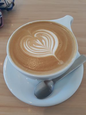 Gorgeous coffee at The Origin in Christchurch