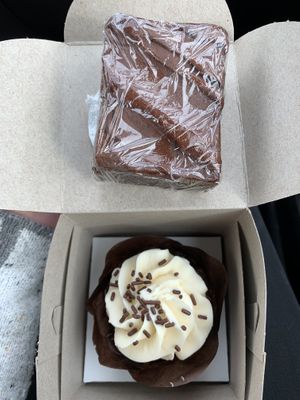 Fidget brownie! I recommend  at Scratch Bake Shop in Rochester