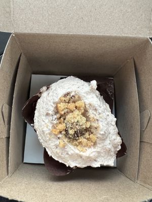 Cookie dough Cupcake   at Scratch Bake Shop in Rochester