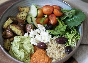 Sun Circle Macro Bowl at Two Tablespoons in New York City