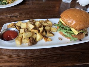 The Just Breakfast Sandwich was absolutely delicious  at Citizen Eatery in Austin