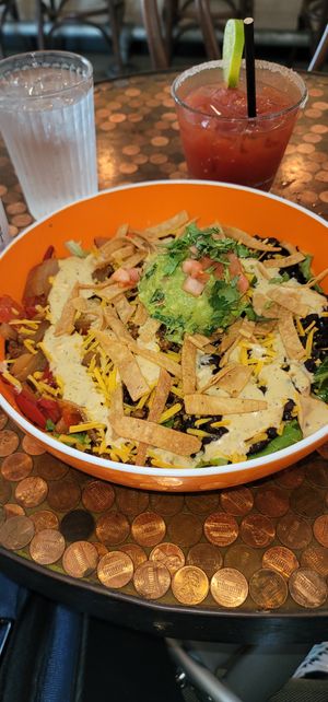 Taco salad at Citizen Eatery in Austin
