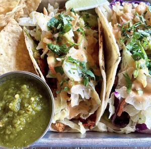 Chick’n tacos  at Citizen Eatery in Austin
