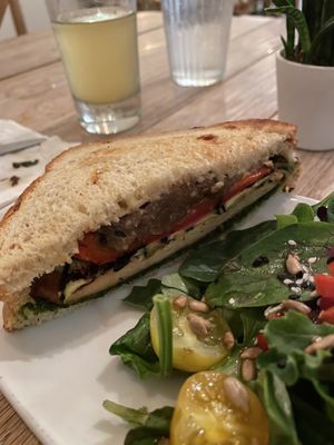 Tofu Sandwich #Veganuary at Citizen Eatery in Austin