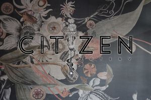Citizen Eatery Iconic Banner at Citizen Eatery in Austin