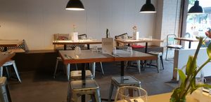 Comfortable seating at Altro Pizza in Williamstown