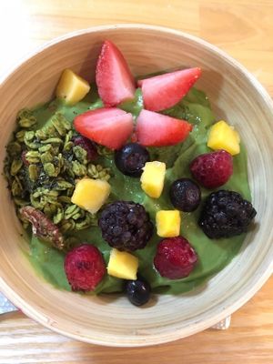Best Matcha Smoothie Bowl in Kyoto! at Cocolo in Kyoto