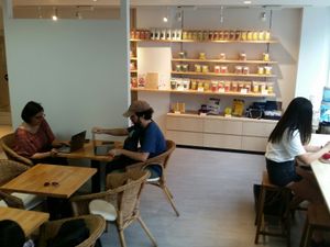 inside at Cocolo in Kyoto