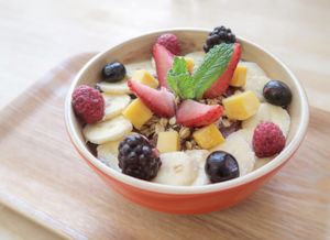 Acai Bowl at Cocolo in Kyoto