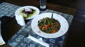 Lentils - Daily Menu at Arvoleda in Santiago