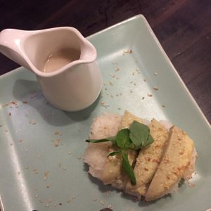 highlight if you like durian desert : )  at Ngo Vegetarian in Ho Chi Minh City