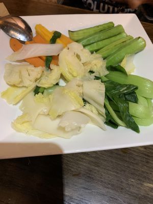 Steamed vegetables  at Hu Tieu Chay Cay De - Tan Binh in Ho Chi Minh City