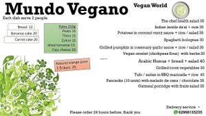 Vegan World  at Mundo Vegano in Alto Paraiso
