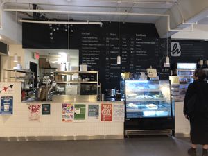 Counter  at Hive Cafe in Montreal