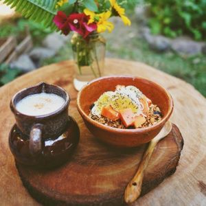 Goddess granola at Medicine Foods in San Marcos La Laguna