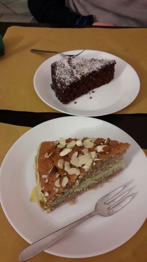 Great cakes! at Un'Altra Idea in Bologna