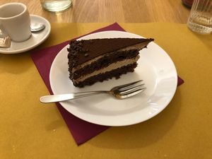 Coffee cake at Un'Altra Idea in Bologna