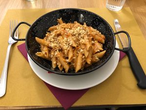 Pasta ragù at Un'Altra Idea in Bologna