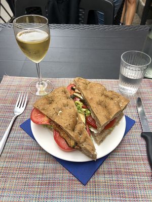 Focaccia  at Un'Altra Idea in Bologna
