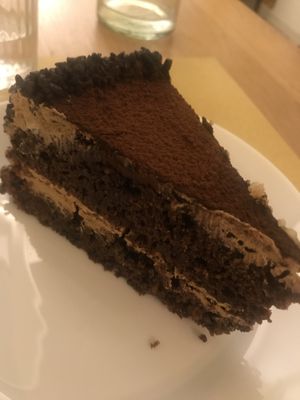 Coffee cake  at Un'Altra Idea in Bologna