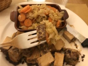 Tofu ¿plancha?  at Un'Altra Idea in Bologna