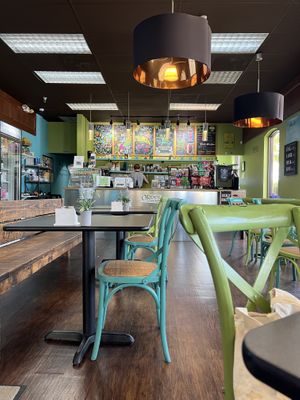   at Living Vine Organic Cafe in Fort Myers