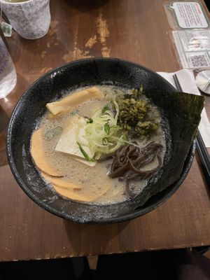 Delicious!  at Mr. Ramen San in Melbourne